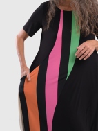 Rainbow Stripe Dress by Alembika