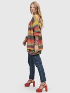 Rainbow Striped Sweater by Alembika