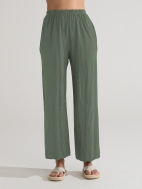 Raw Hem Barrel Pant by Cut Loose