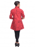 Red Ribbon Dinah Tunic by Snapdragon & Twig