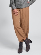 Renewed Crinkle Linen Flood Pant by Flax