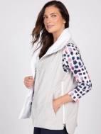 Rev Taffeta Vest by Olivia by Habitat