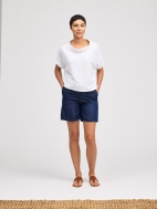 Roll Slv Cowl Top by Cut Loose