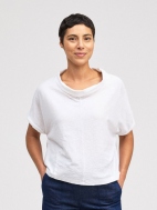 Roll Slv Cowl Top by Cut Loose