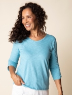 Ruched Sleeve Tee by Habitat