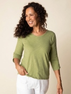 Ruched Sleeve Tee by Habitat