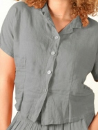 S/S Collar Shirt by Bryn Walker