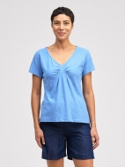 S/S Tuck Front Tee by Cut Loose
