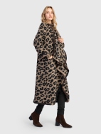 Sable Cozy Draped Coat by Alembika
