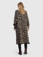 Sable Cozy Draped Coat by Alembika