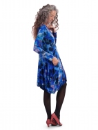 Sapphire Dots Tunic Dress by Alembika
