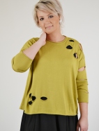 Scattered Holes Sweater by Planet by Lauren G
