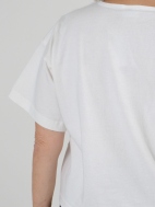 Short Sleeve Crop Crew Shirt by PacifiCotton