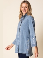 Side Button Tunic by Habitat