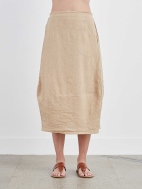 Side Pleat Skirt by Cut Loose