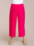 Side Slit Wide Capri by Sympli