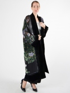 Silk Velvet Kimono by Aris A.