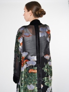 Silk Velvet Kimono by Aris A.