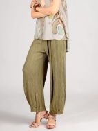 Silk Viscose Trousers by Grizas