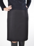 Simone Zip Seam Skirt by Peace Of Cloth