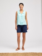 Sleeveless Shirt by Cut Loose