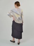 Solano Crinkle Midi Skirt by Porto
