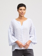 Split Neck Pullover by Cut Loose