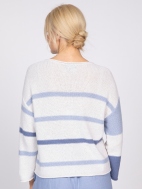 Split Stripes Sweater by Olivia by Habitat