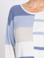 Split Stripes Sweater by Olivia by Habitat