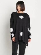 Spotlight Oversized Crew Swing T by Planet by Lauren G
