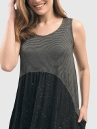 Sprinkle Crinkle Tank Dress by Alembika