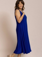 Square Neck Fit N Flare Dress by Sympli