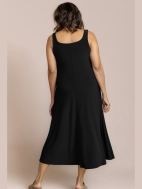 Square Neck Fit N Flare Dress by Sympli