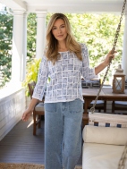 Stamped Pullover by Habitat