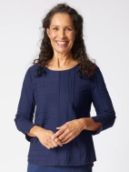 Steady Stream Button Back Pullover