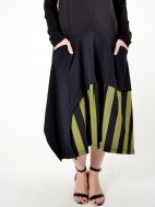 Stripe Bottom Dress by Alembika