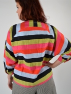 Stripe Linen Jacket by Alembika