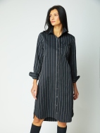 Stripes Cafe Midi Dress by Habitat