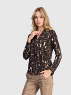 Sygnal V-neck Top by Alembika
