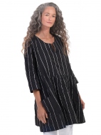 Tafetta Stripe Tunic by Alembika