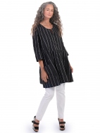 Tafetta Stripe Tunic by Alembika