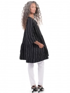 Tafetta Stripe Tunic by Alembika