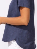 Textured Peruvian Cotton Carefree Tee by Escape by Habitat