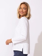 Textured Peruvian Cotton Every Body Tee by Escape by Habitat