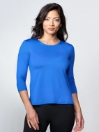 The 3/4 Sleeve Boxy Tee by A'nue Miami