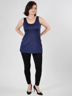 The Longer High/Scoop Reversible Tunic by A'nue Miami