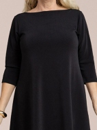 Trapeze Dress 3/4 Sleeve by Sympli