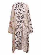 Tropical Cheetah Button Down Dress by Alembika