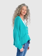 Turquoise Cardigan by Alembika