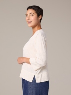 V-Neck Vent Top by Cut Loose